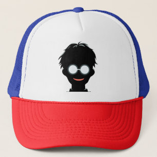 Gorra De Camionero Espectros de Alegría (Silueta de Anime)