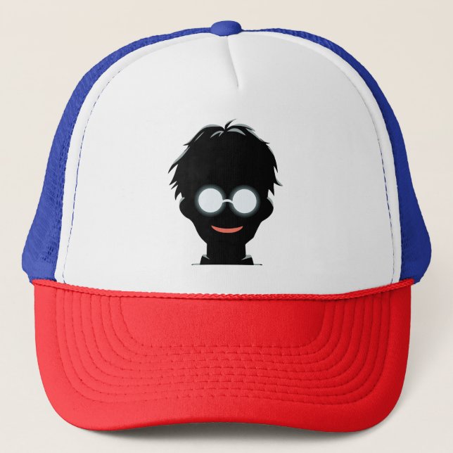 Gorra De Camionero Espectros de Alegría (Silueta de Anime) (Anverso)