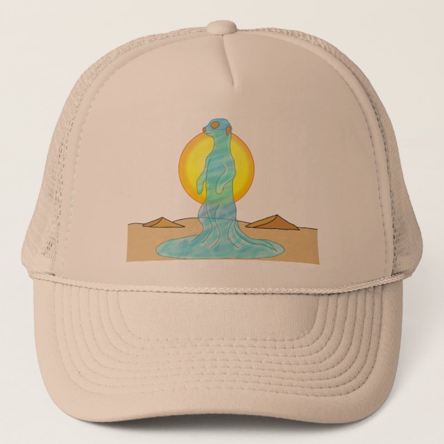 Gorra De Camionero Espejo viviente (Anverso)