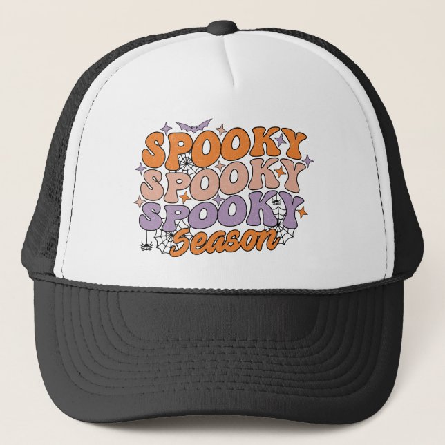Gorra De Camionero Espeluznante y espeluznante temporada (Anverso)