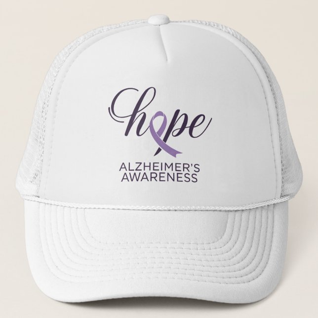 Gorra De Camionero "Esperanza": Alzheimer toma de conciencia sobre la (Anverso)