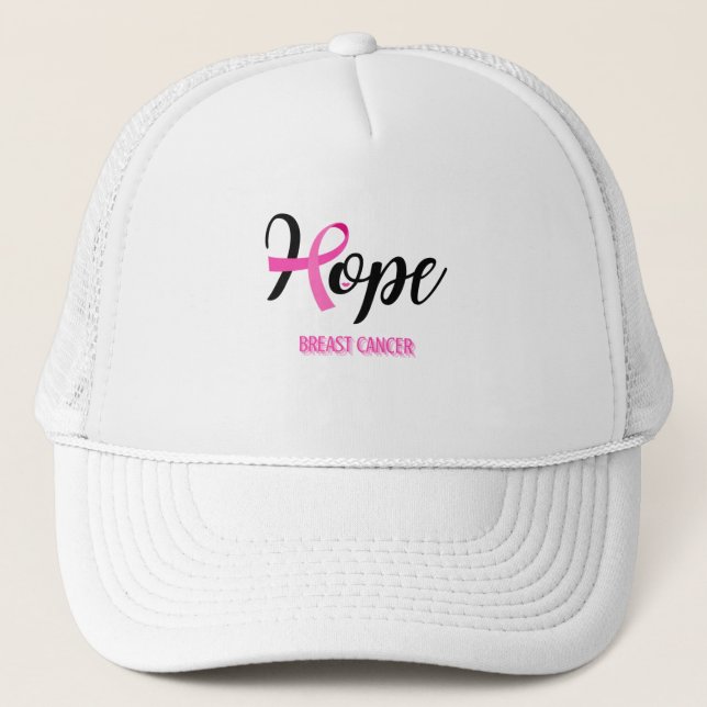GORRA DE CAMIONERO ESPERANZA/ CÁNCER DE MAMA/ SENSIBILIZACIÓN UNISEX (Anverso)