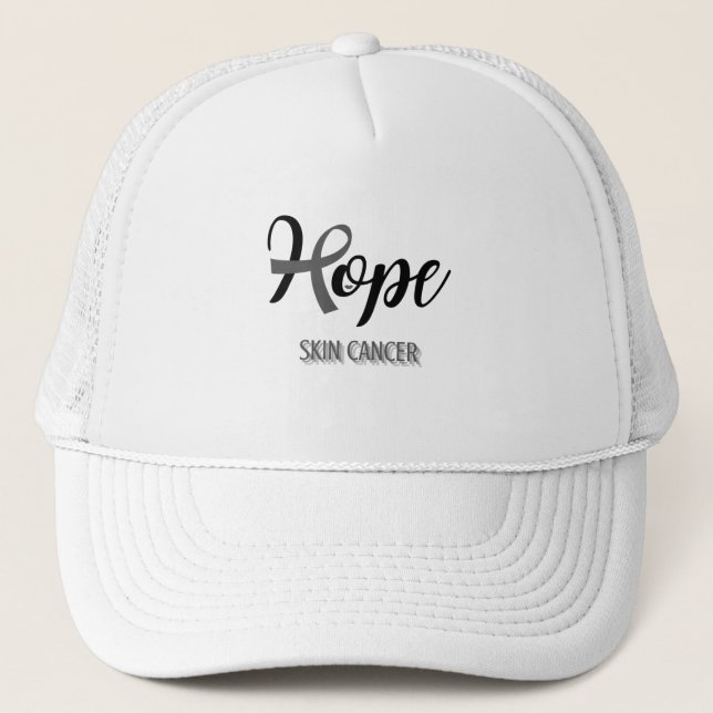 GORRA DE CAMIONERO ESPERANZA/ CÁNCER DE PIEL/ SENSIBILIZACIÓN UNISEX (Anverso)