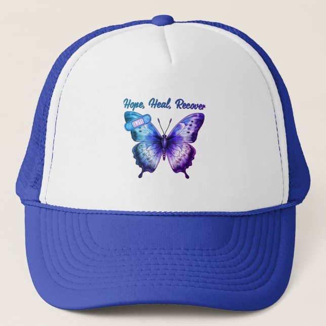 Gorra De Camionero Esperanza, curación, recuperación (Anverso)