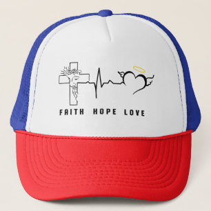 GORRA DE CAMIONERO ESPERANZA DE LA FE AMOR