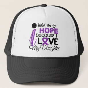Gorra De Camionero Esperanza de mi fibrosis quística de la hija