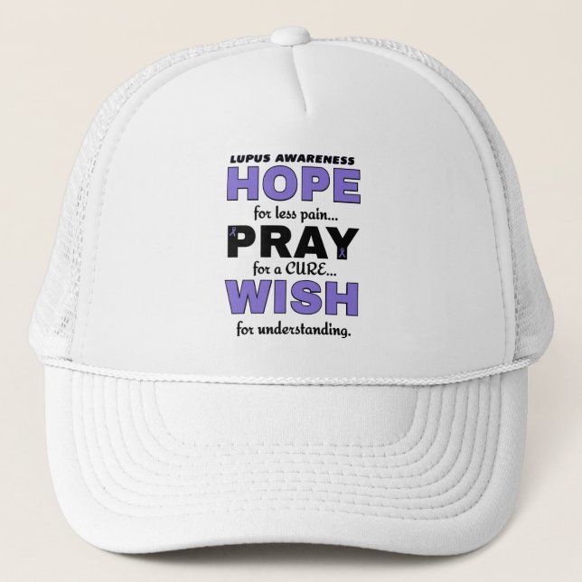 Gorra De Camionero Esperanza Reza Desea...Lupus (Anverso)
