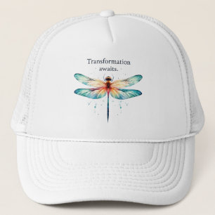 Gorra De Camionero Esperanzas de transformación - Dragonfly artístico