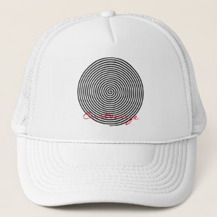 Gorra De Camionero Espiral de hipnosis redonda Thunder_Cove