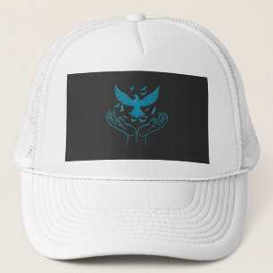 Gorra De Camionero : Espíritu de Paz Paloma Volando Camiseta de Arte 