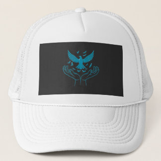 Gorra De Camionero : Espíritu de Paz Paloma Volando Camiseta de Arte 
