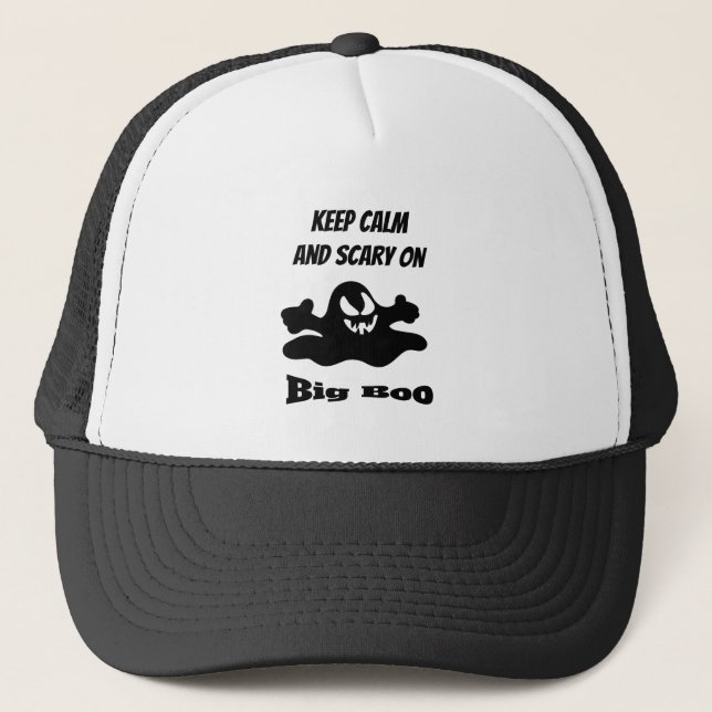 Gorra De Camionero Espíritu negro (Anverso)