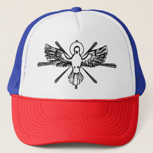 Gorra De Camionero Espíritu Santo en forma de paloma