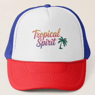 Gorra De Camionero Espíritu tropical