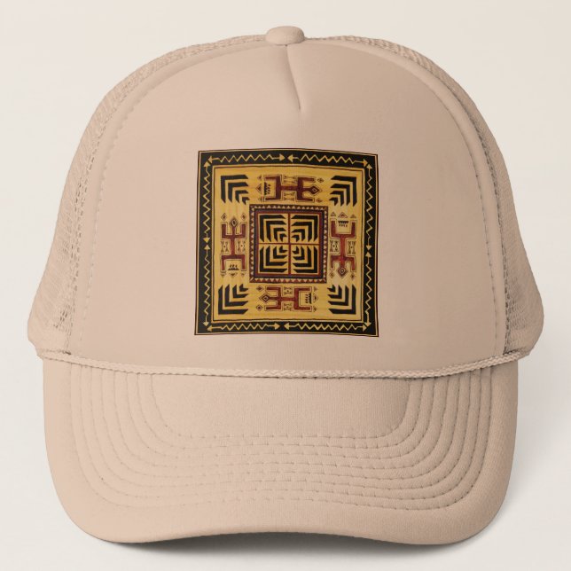 Gorra De Camionero Espíritus tribales del suroeste (Anverso)
