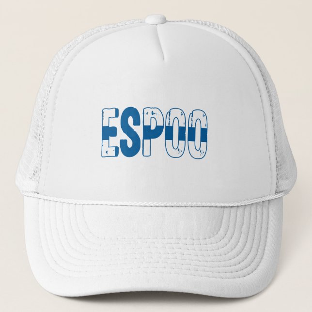 Gorra De Camionero Espoo Finlandia (Anverso)