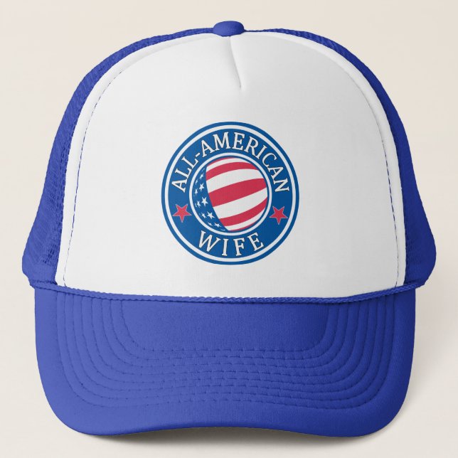 Gorra De Camionero Esposa All-American (Anverso)