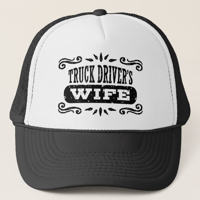 Gorra De Camionero Esposa de un camionero (Anverso)