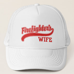 Gorra De Camionero Esposa del bombero