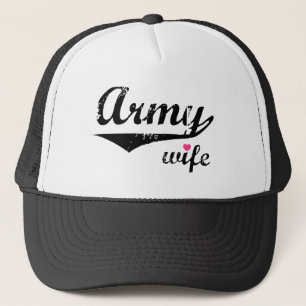 Gorra De Camionero Esposa del ejército
