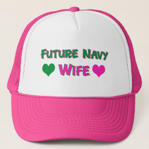 Gorra De Camionero Esposa futura de la marina de guerra