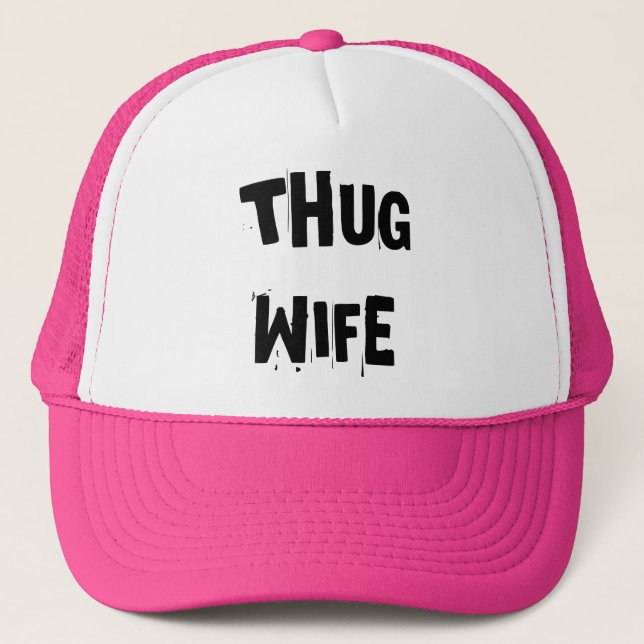 Gorra De Camionero Esposa Thug (Anverso)
