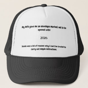 Gorra De Camionero Esposo gracioso