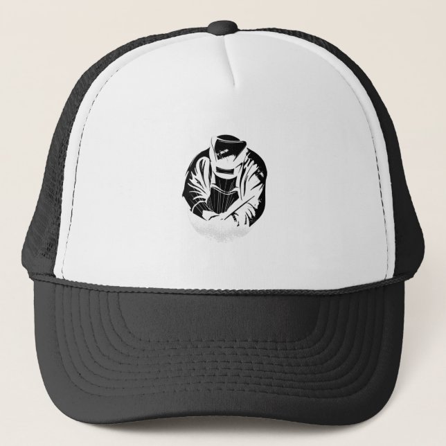 Gorra De Camionero Esposo soldador (Anverso)