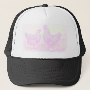 Gorra De Camionero Espuma rosa