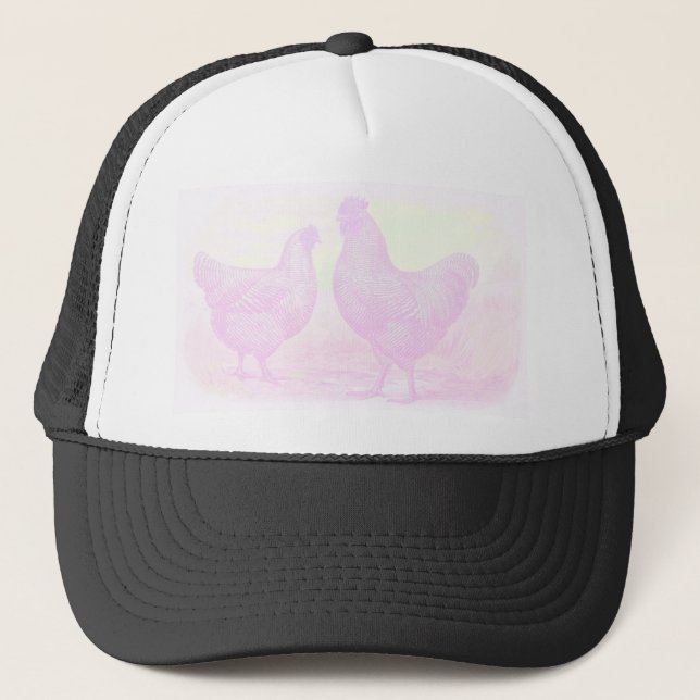 Gorra De Camionero Espuma rosa (Anverso)