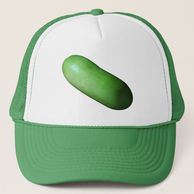 Gorra De Camionero Esquash verde (Melón invernal) (Anverso)