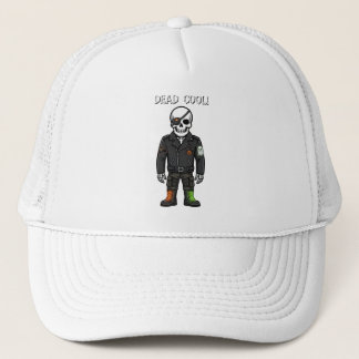 Gorra De Camionero Esqueleto Motero Genial | Halloween