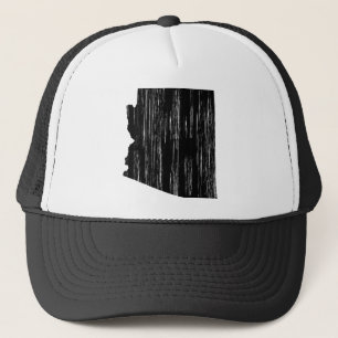 Gorra De Camionero Esquema apenado del estado de Arizona