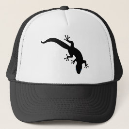 Gorra De Camionero Esquema blanco de GECKO