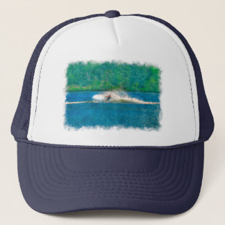 Gorra De Camionero Esquí acuático de verano y lago