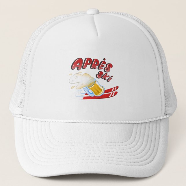 Gorra De Camionero Esquí de Apres en Suiza (Anverso)