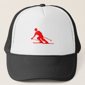Gorra De Camionero Esquí - Rojo