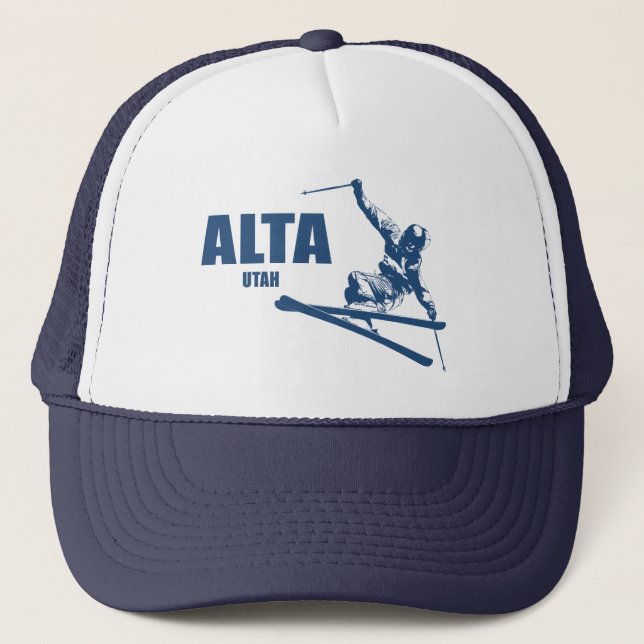 Gorra De Camionero Esquiador Alta Utah (Anverso)