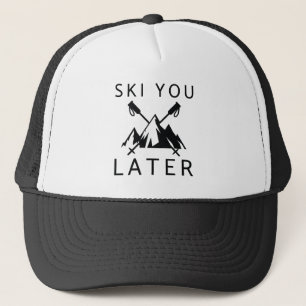 Gorra De Camionero Esquiar más tarde