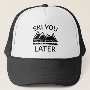 Gorra De Camionero Esquiar más tarde