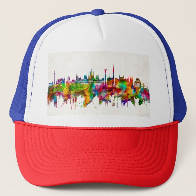 Gorra De Camionero Esquina de Budapest Hungría (Anverso)