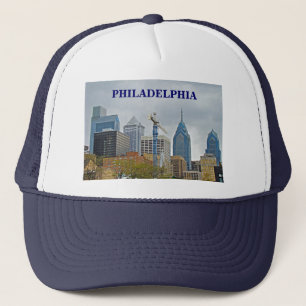 Gorra De Camionero Esquina de Filadelfia desde el paseo fluvial