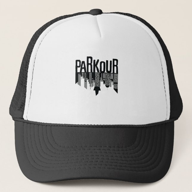 Gorra De Camionero Esquina de Parkour (Anverso)