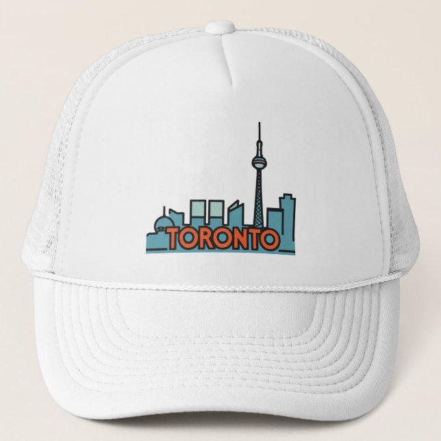 Gorra De Camionero Esquina de Toronto Canadá (Anverso)
