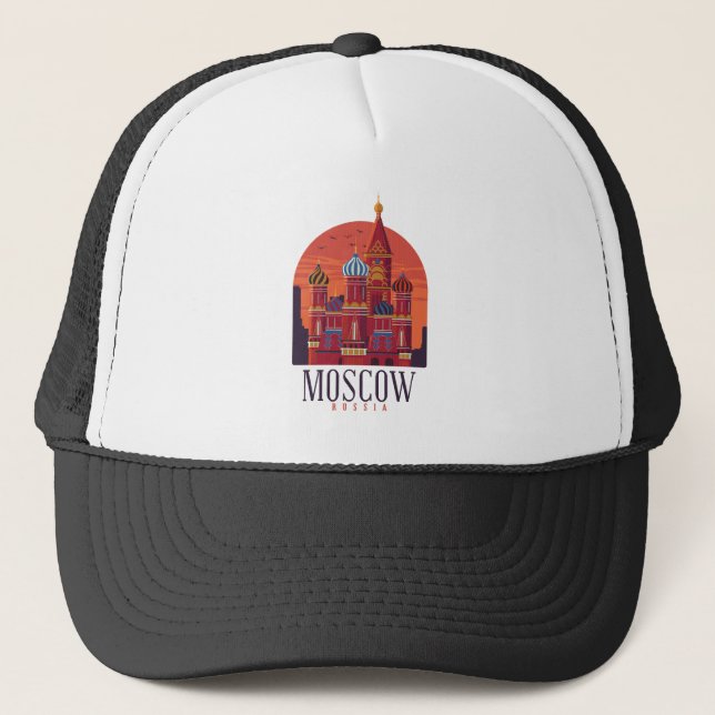 Gorra De Camionero Esquina del Kremlin de Moscú (Anverso)