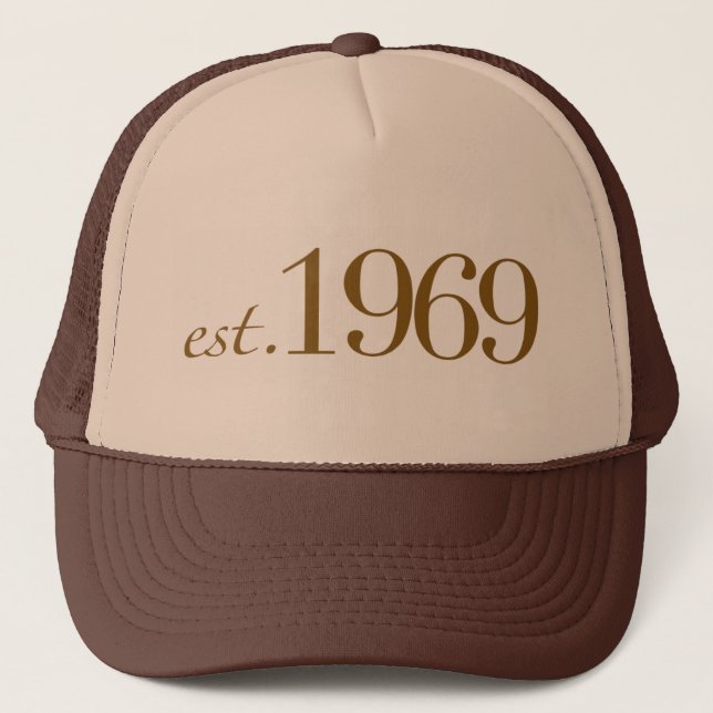 Gorra De Camionero Est 1969 (Anverso)