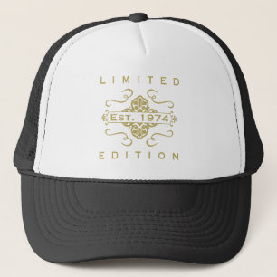 Gorra De Camionero Est. 1974 50 cumpleaños