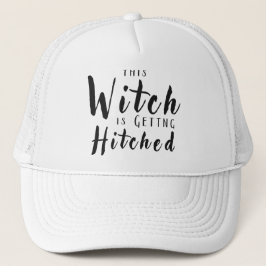 Gorra De Camionero Esta Bruja Se Casa Novia de Halloween