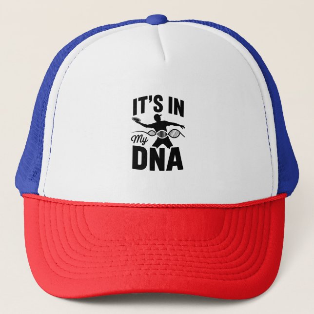 Gorra De Camionero Está en mi Dna Disk Golf (Anverso)