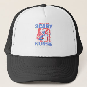 Gorra De Camionero Esta es mi Scary Dialysis Nurse Costume Halloween.